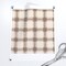 Neutral Plaid Brown Beige Distressed Tartan Traditional Country Farmhouse Custom Printed Fabric by Spoonflower Various Fabrics by the Yard or Fat Quarter